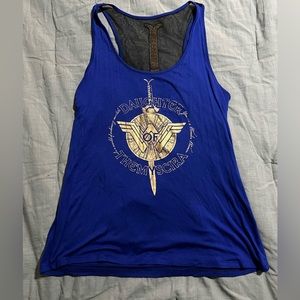 DC Comics Wonder Woman Daughter Of Themyscira Sword Tank Top in size Medium